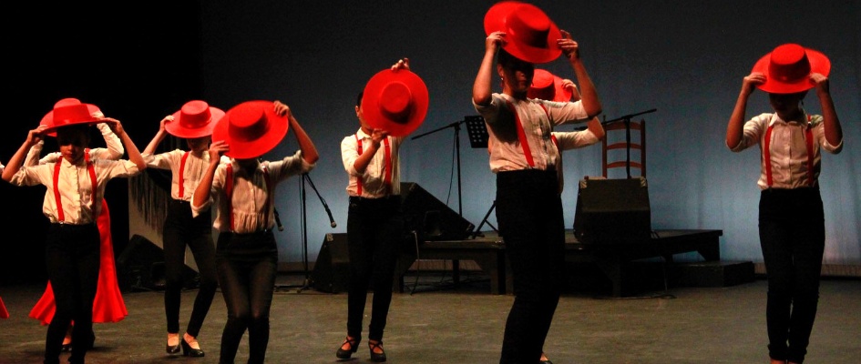 Audición Flamenco - imagen de archivo