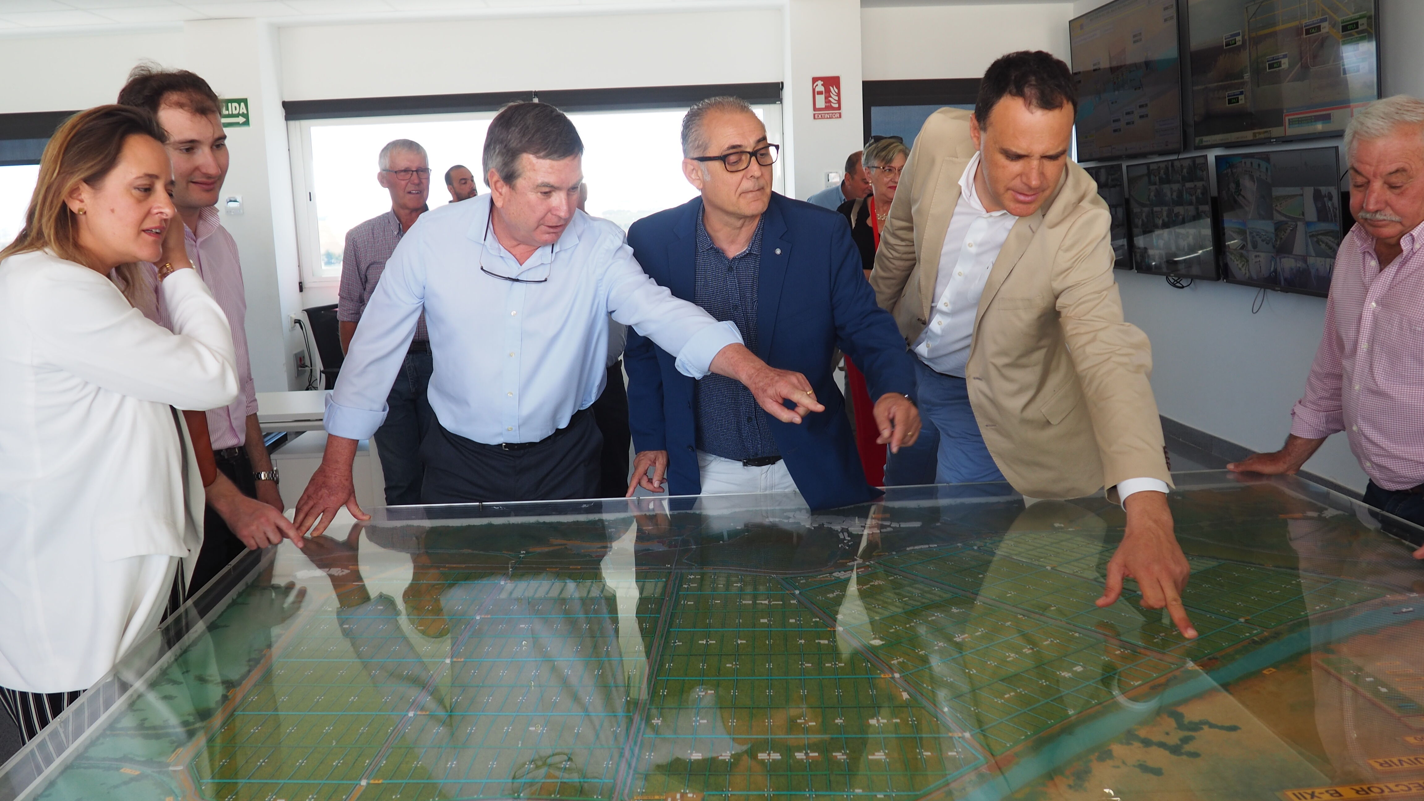 El Presidente de la Confederación Hidrográfica del Guadalquivir visita Lebrija (5)