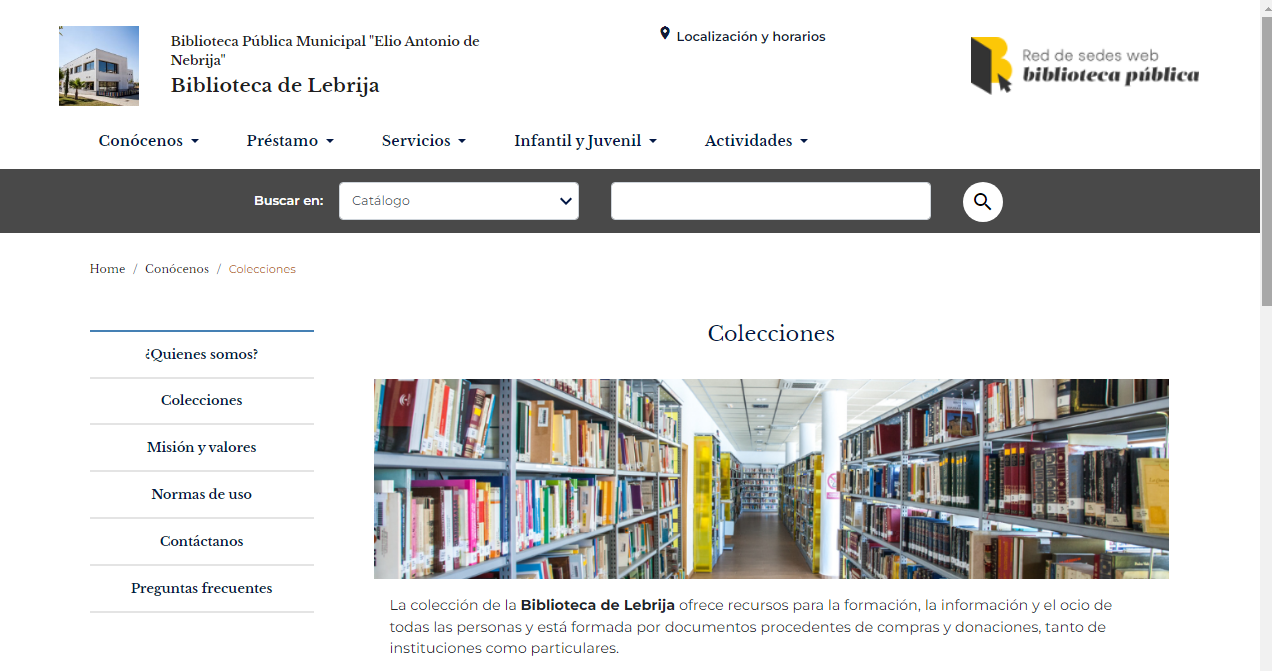 Imagen web Biblioteca