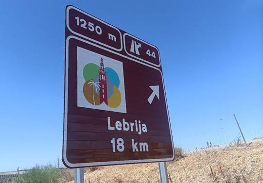 Nueva señalización turística Lebrija