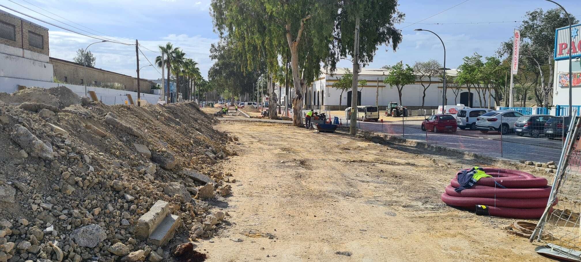 Obras mejora pavimentación avda Andalucía (3)