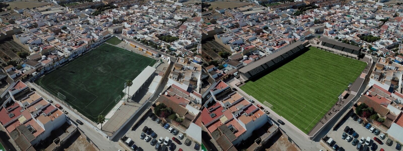 Recreación del proyecto de remodelación del Campo Fútbol Municipal (1)