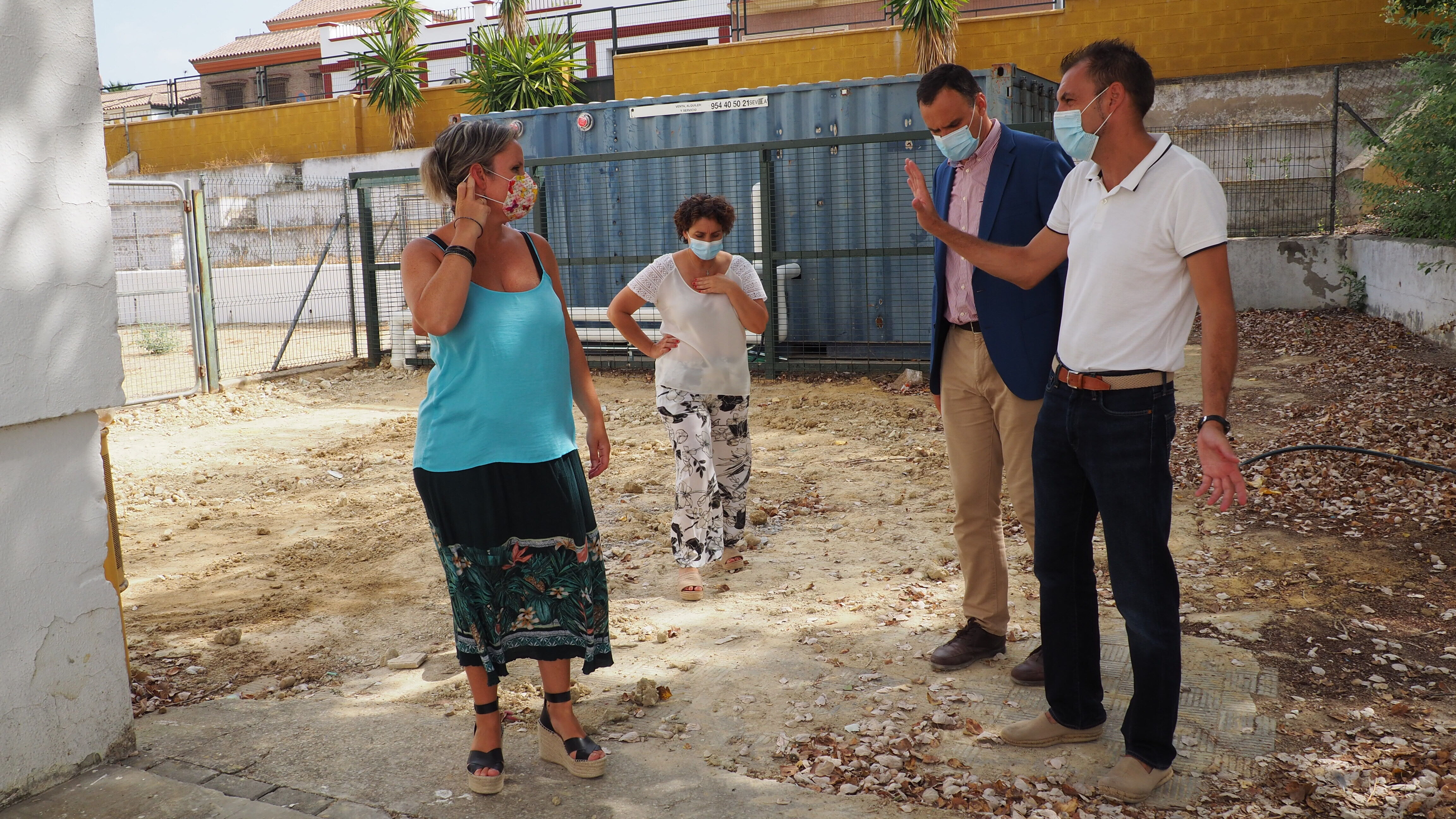 11 agosto - Visita obras Colegio Público Elio Antonio (1)