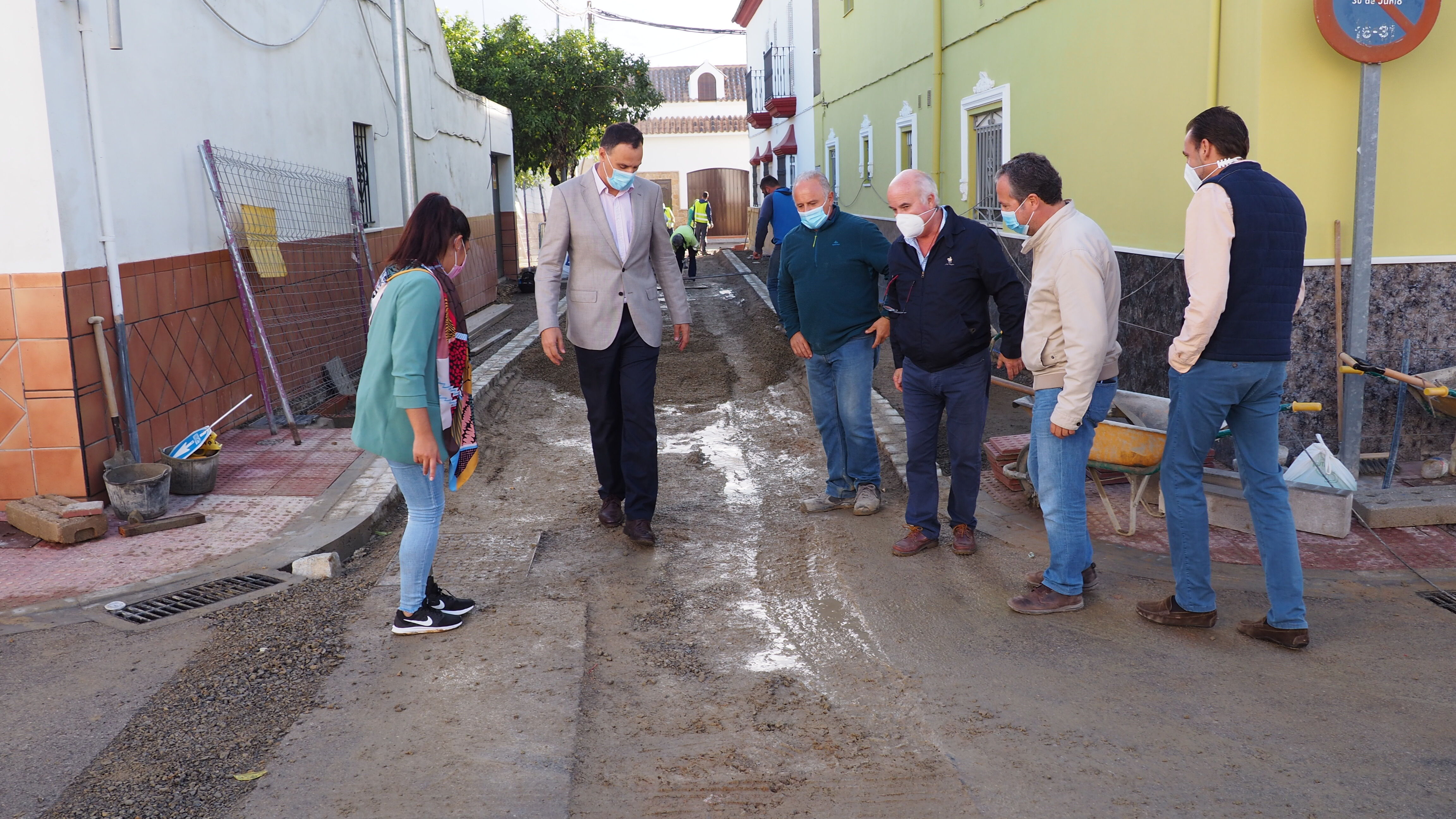 22 octubre Visita obras calles Debla y Los Palacios (6)