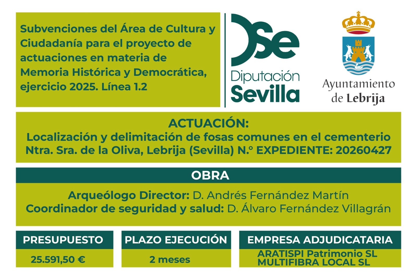 Actuaciones Cementerio Oliva