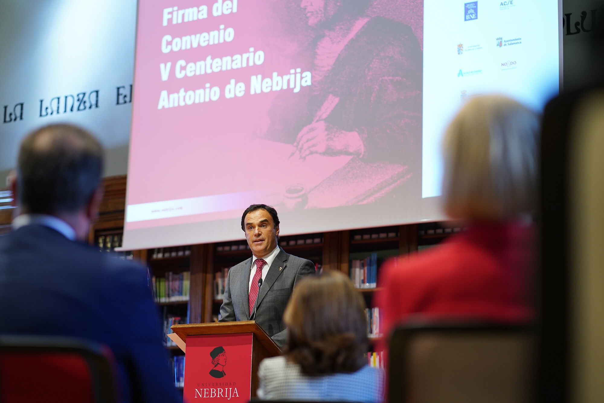 Alcalde de Lebrija en Univeridad Nebrija