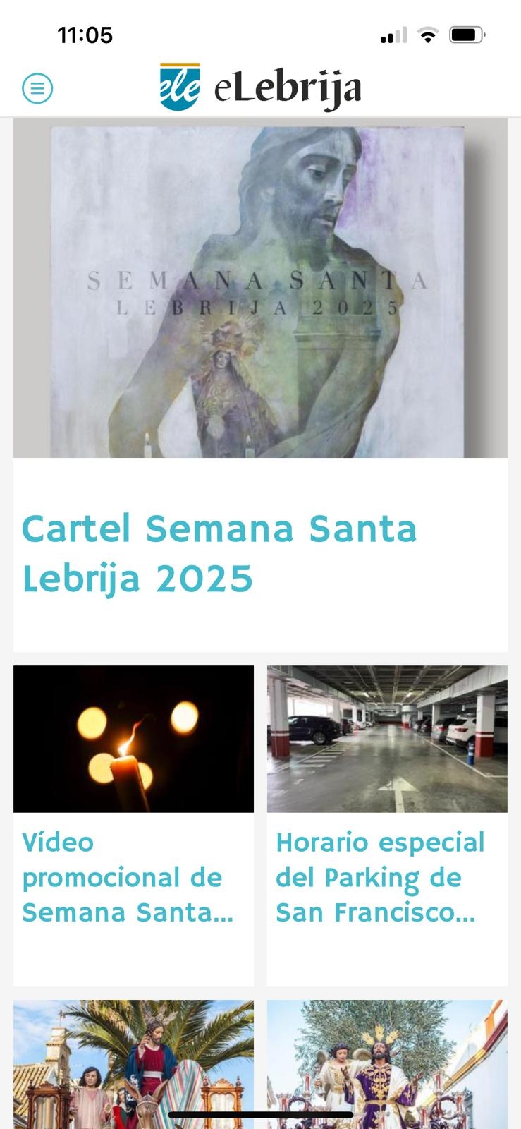 App eLebrija - Semana Santa
