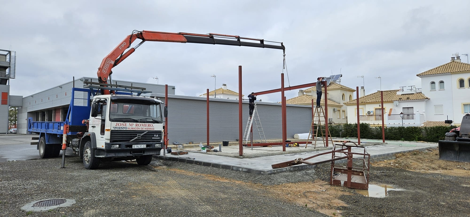 Aula del fuego - obras (2)