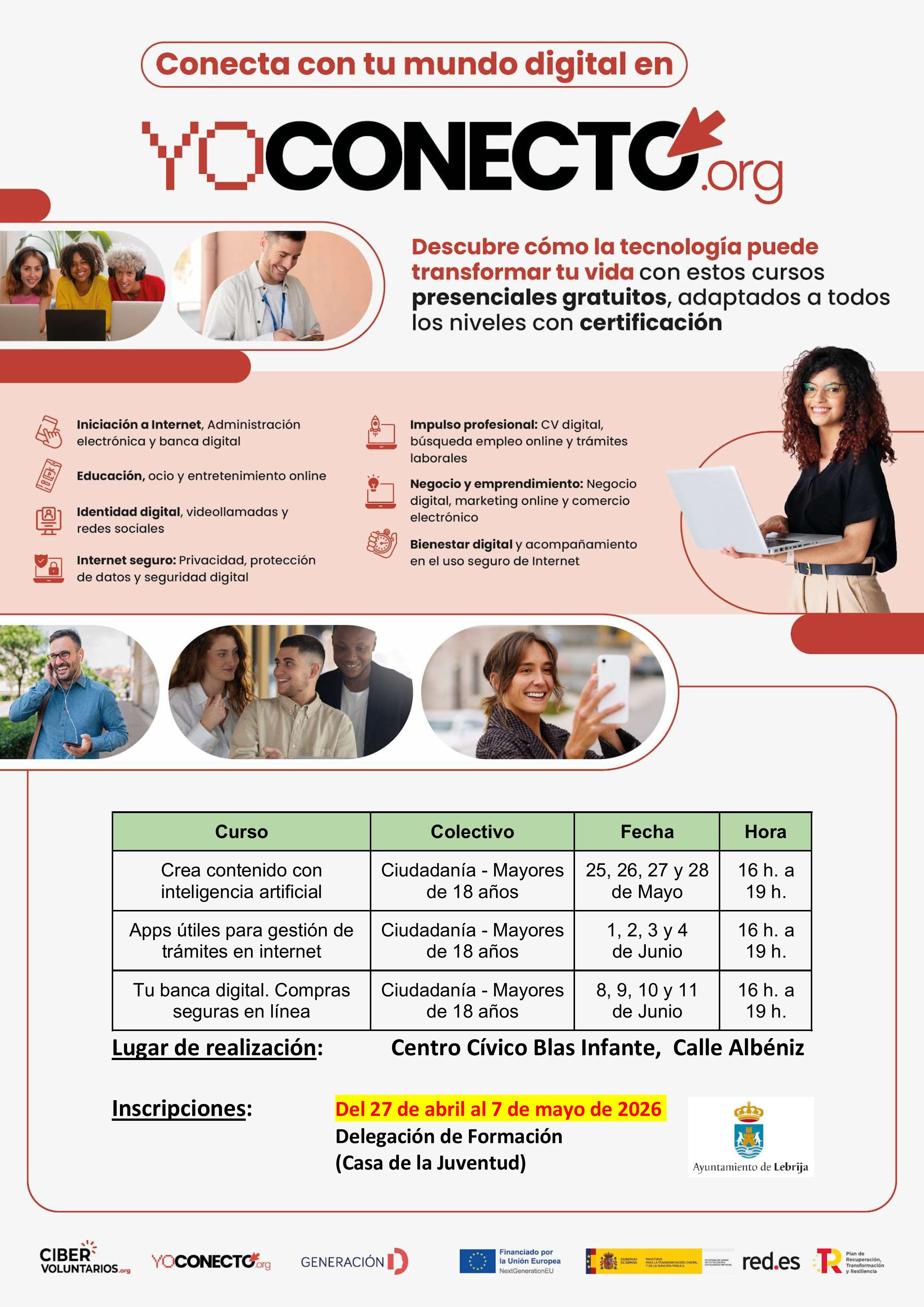CURSOS YO CONECTO CIUDADANIA