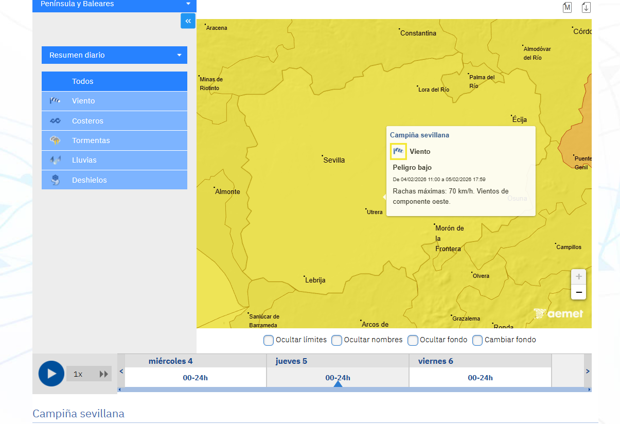 Campiña Sevillana 5 de febrero 2026