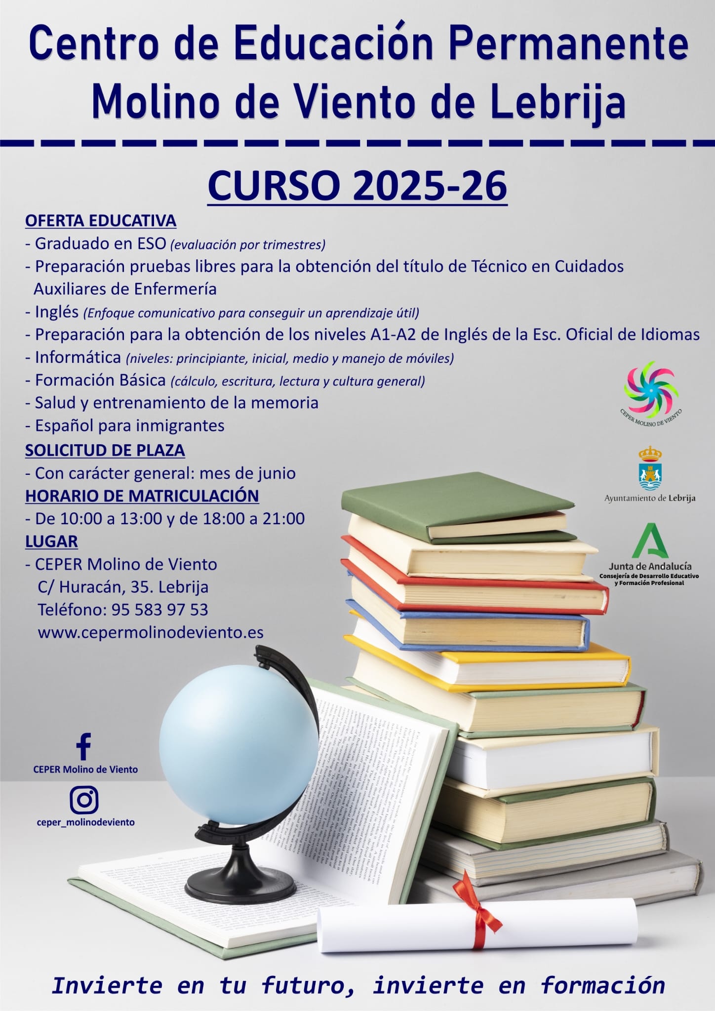 Cartel Centro de Adultos