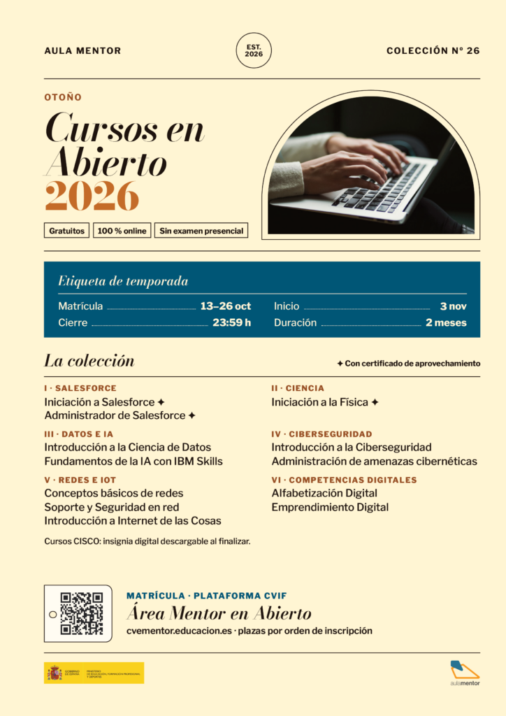 Cartel-Cursos-Aula-Mentor-Cursos-en-Abierto-oct26_V2-724x1024