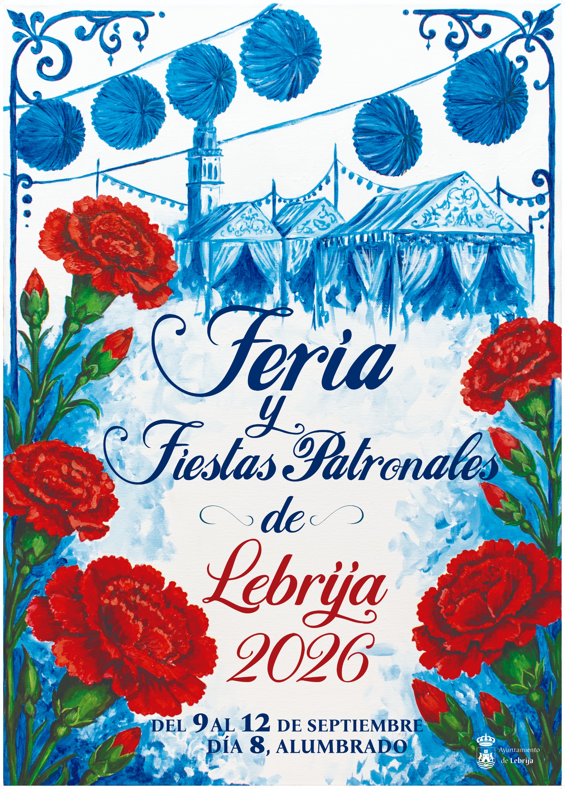 Cartel Feria y Fiestas Patronales 2026 Lebrija