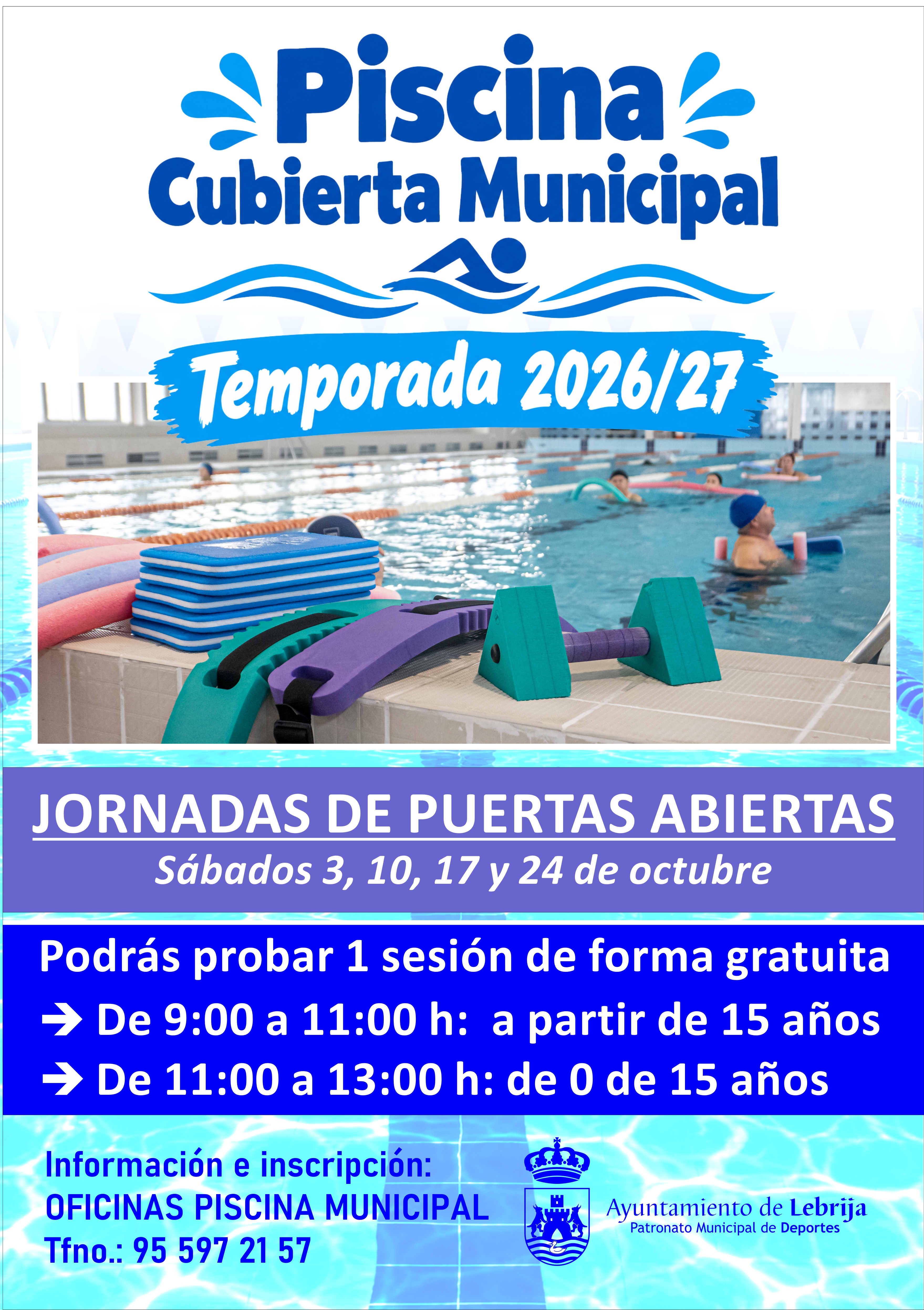 Cartel Jornada Puertas abiertas 26-27