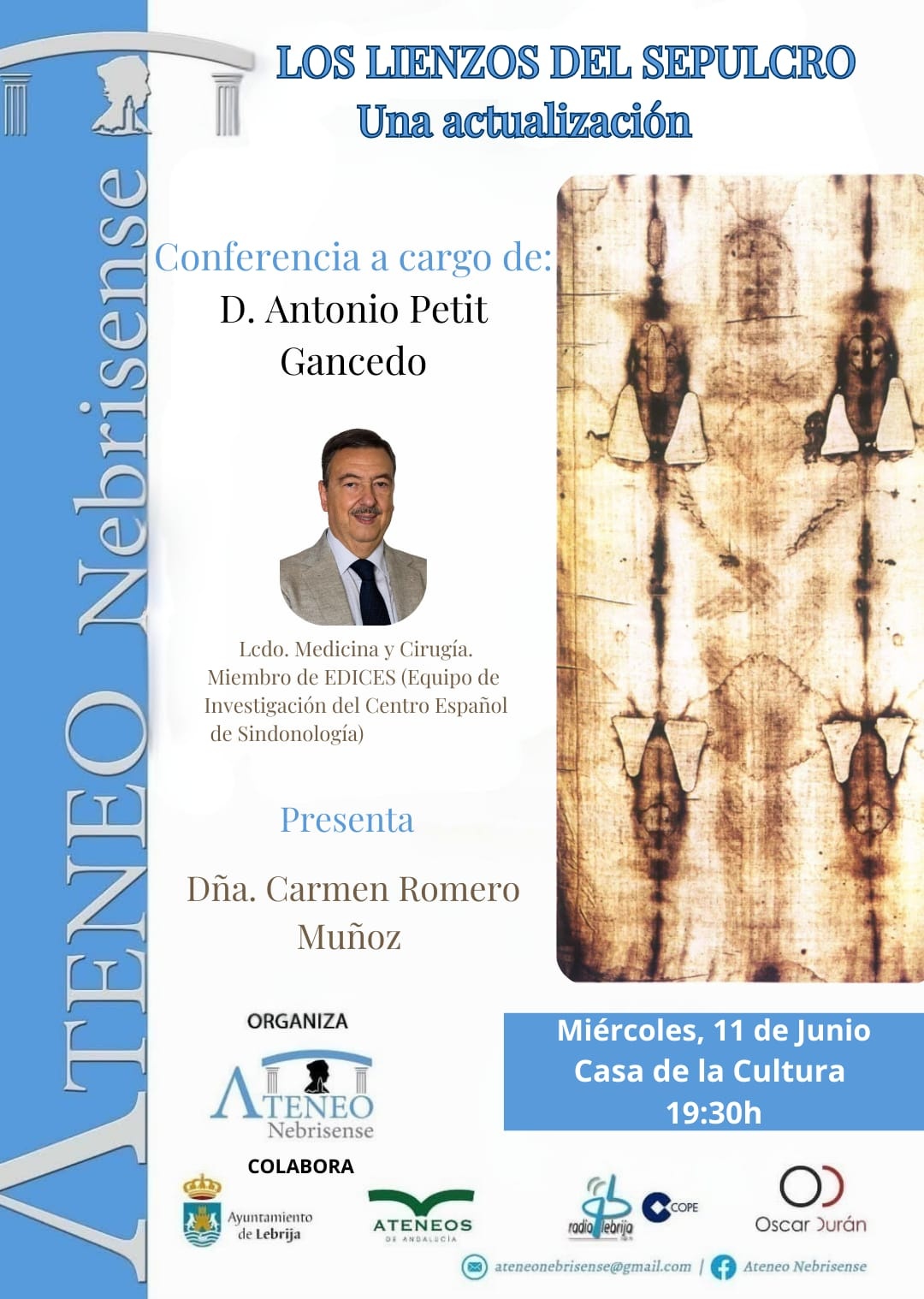 Cartel Sábana Santa