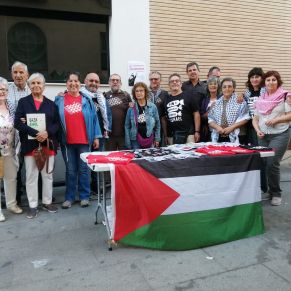 Concentración para exigir el fin del genocidio en Palestina (1)