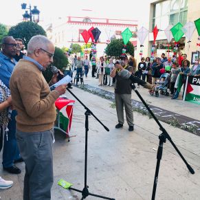 Concentración para exigir el fin del genocidio en Palestina (6)