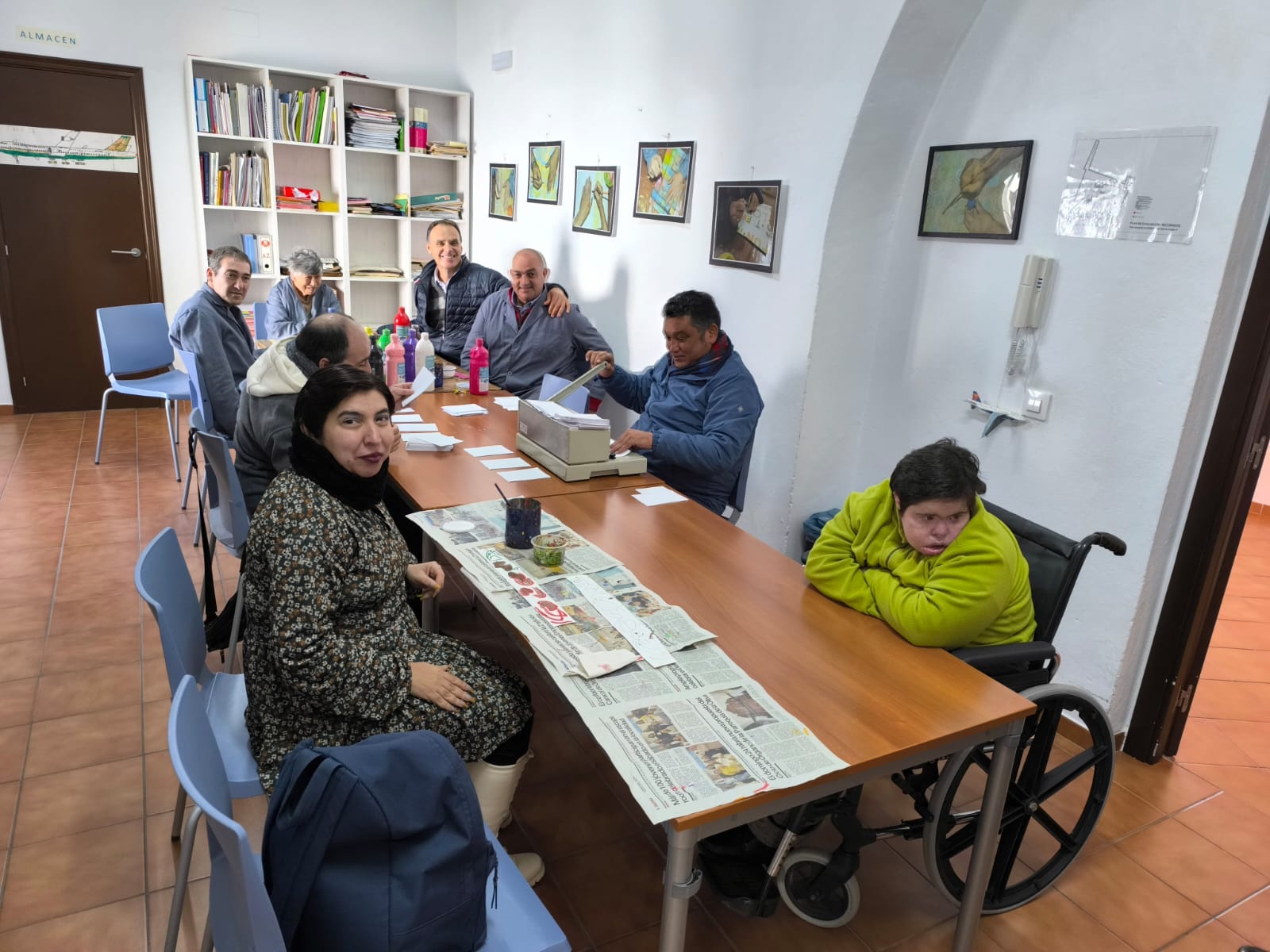 Convivencia Ajudisle y visita del alcalde (12)