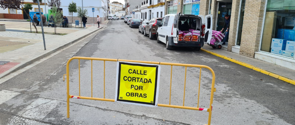 Corte calle Huerto Vicario 1