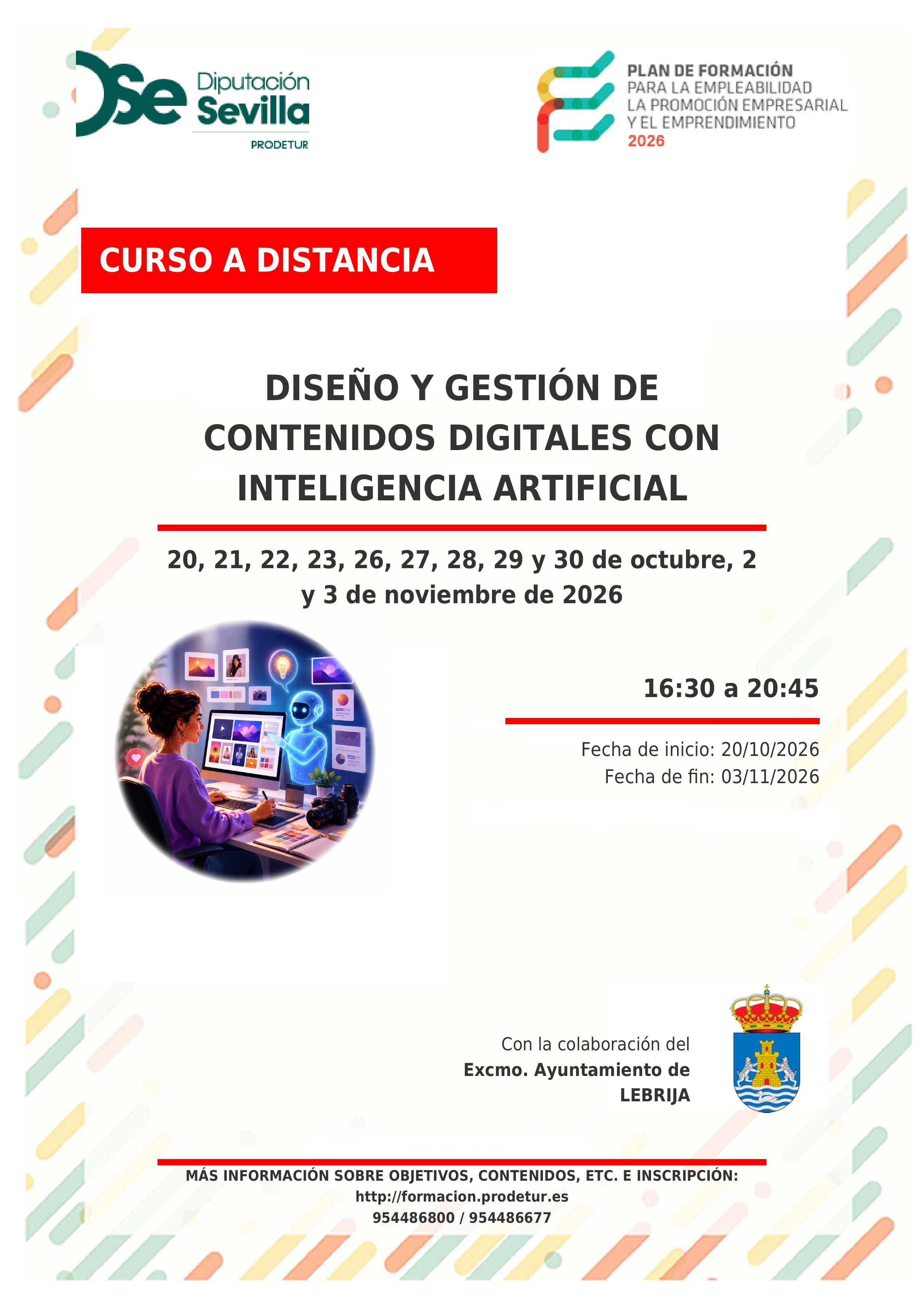 Curso Lebrija contenidos digitales e IA