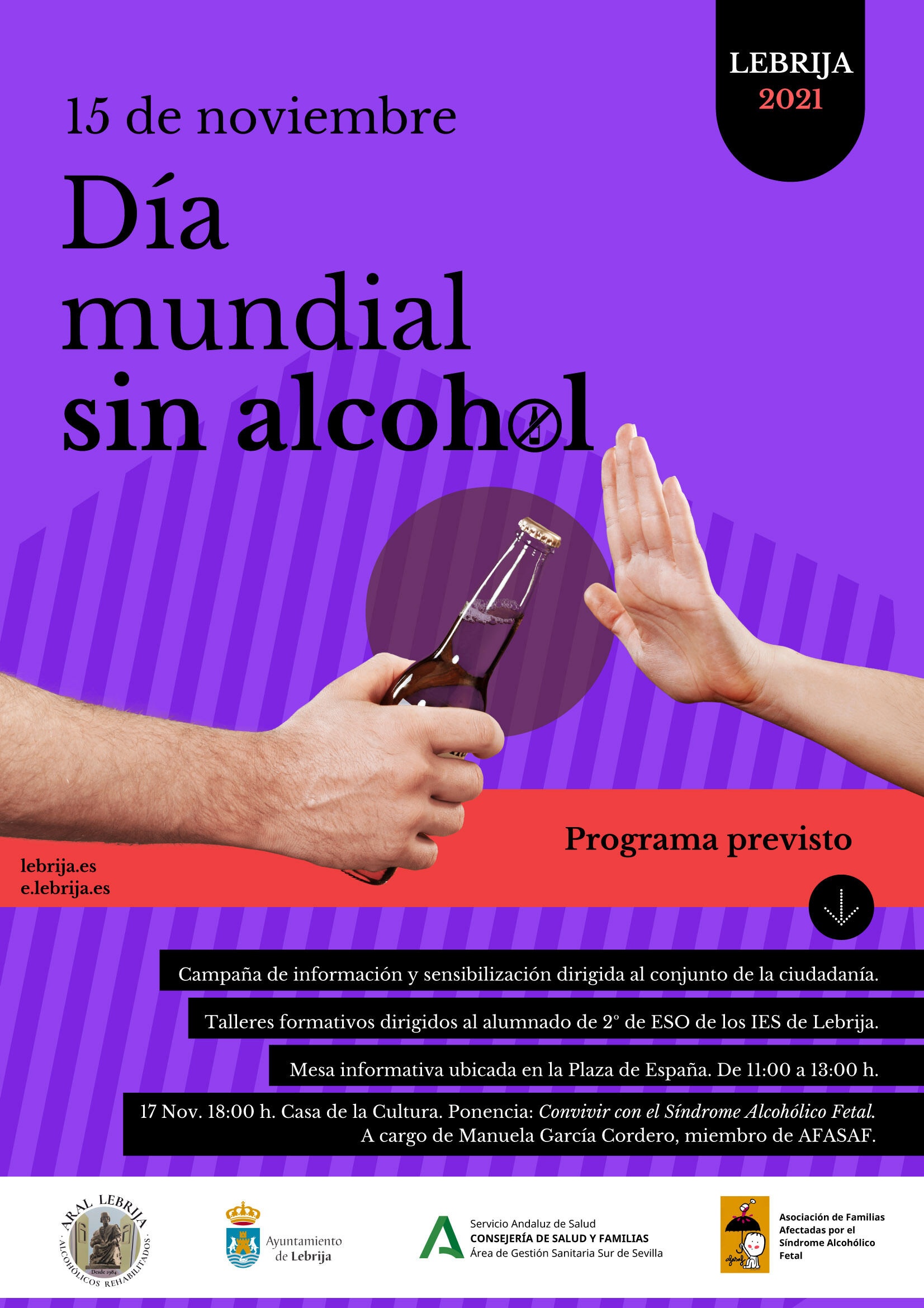 DIA MUNDIUAL SIN ALCOHOL 2021