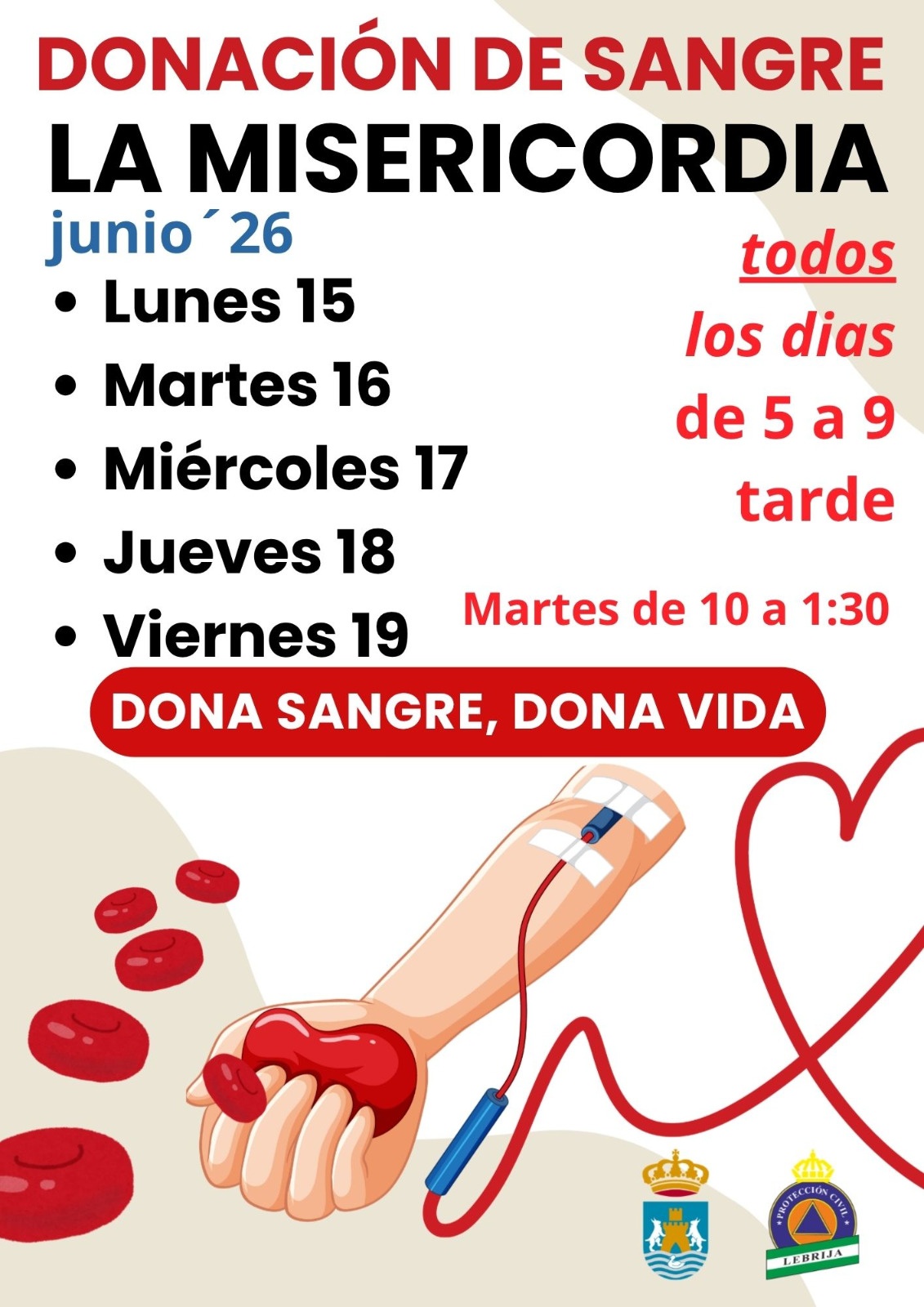 Donación Sangre junio 2026