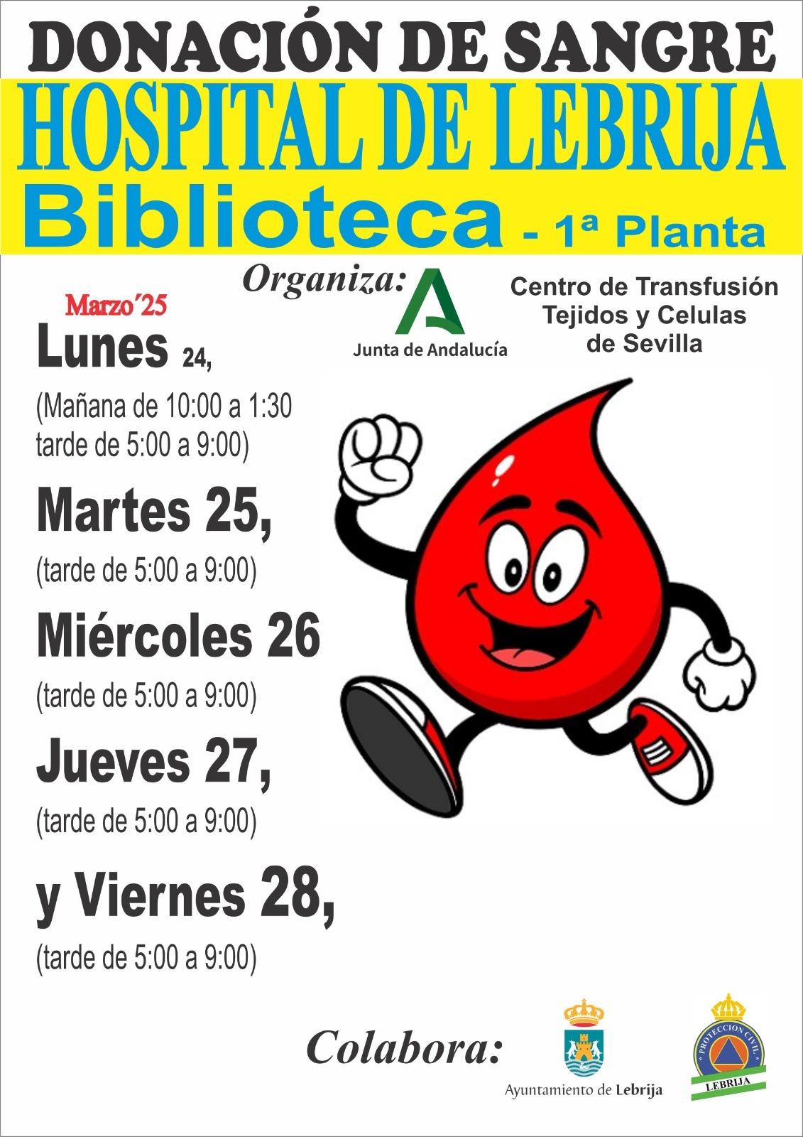 Donación sangre Lebrija
