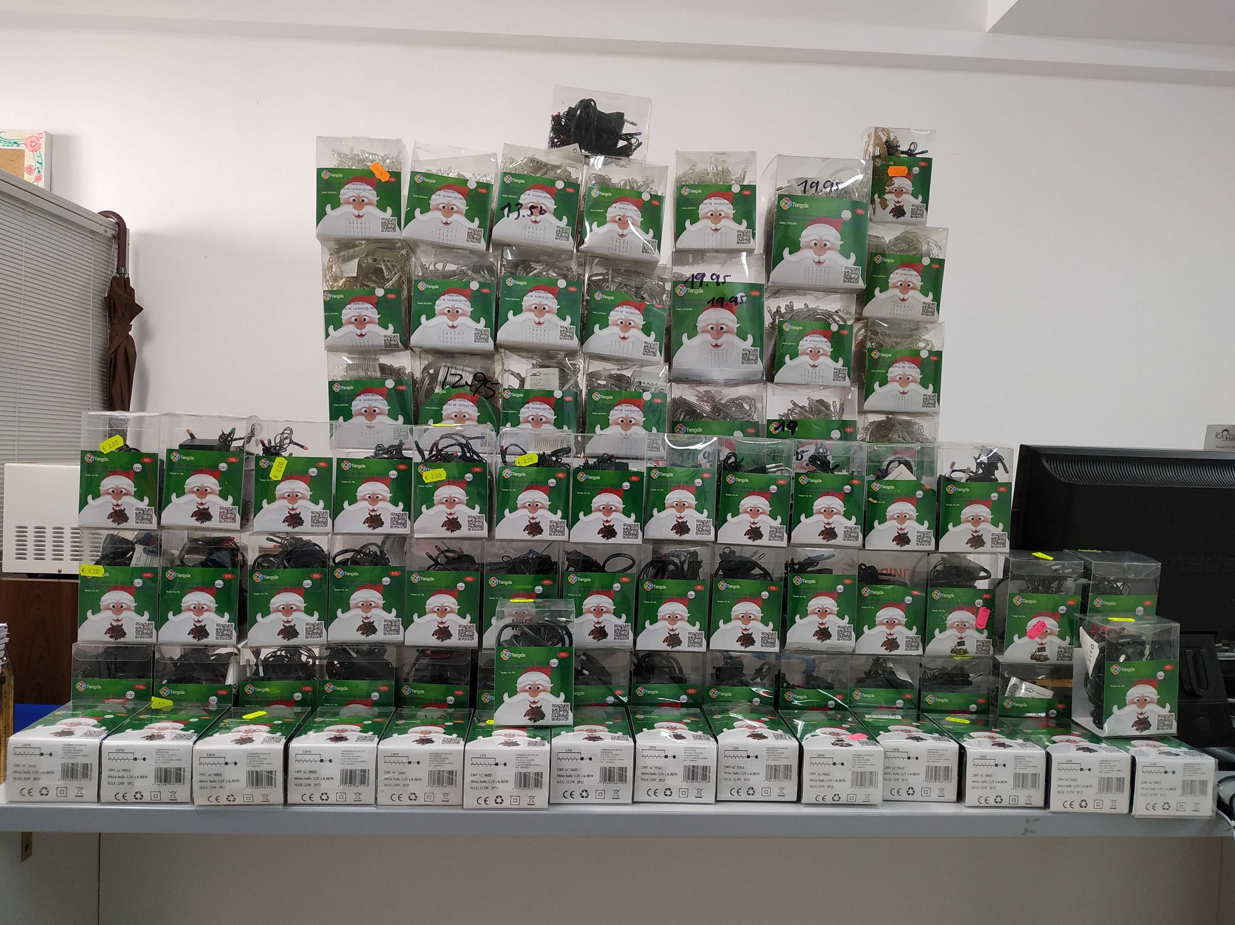 Guirnarlas deterioradas