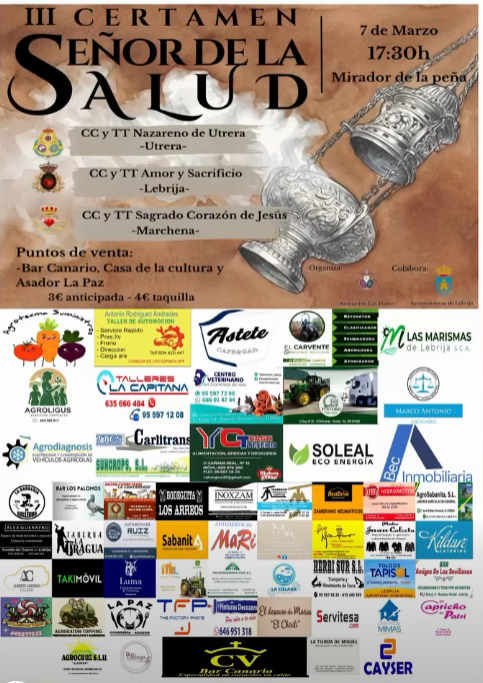 III CERTAMEN SEÑOR DE LA SALUD