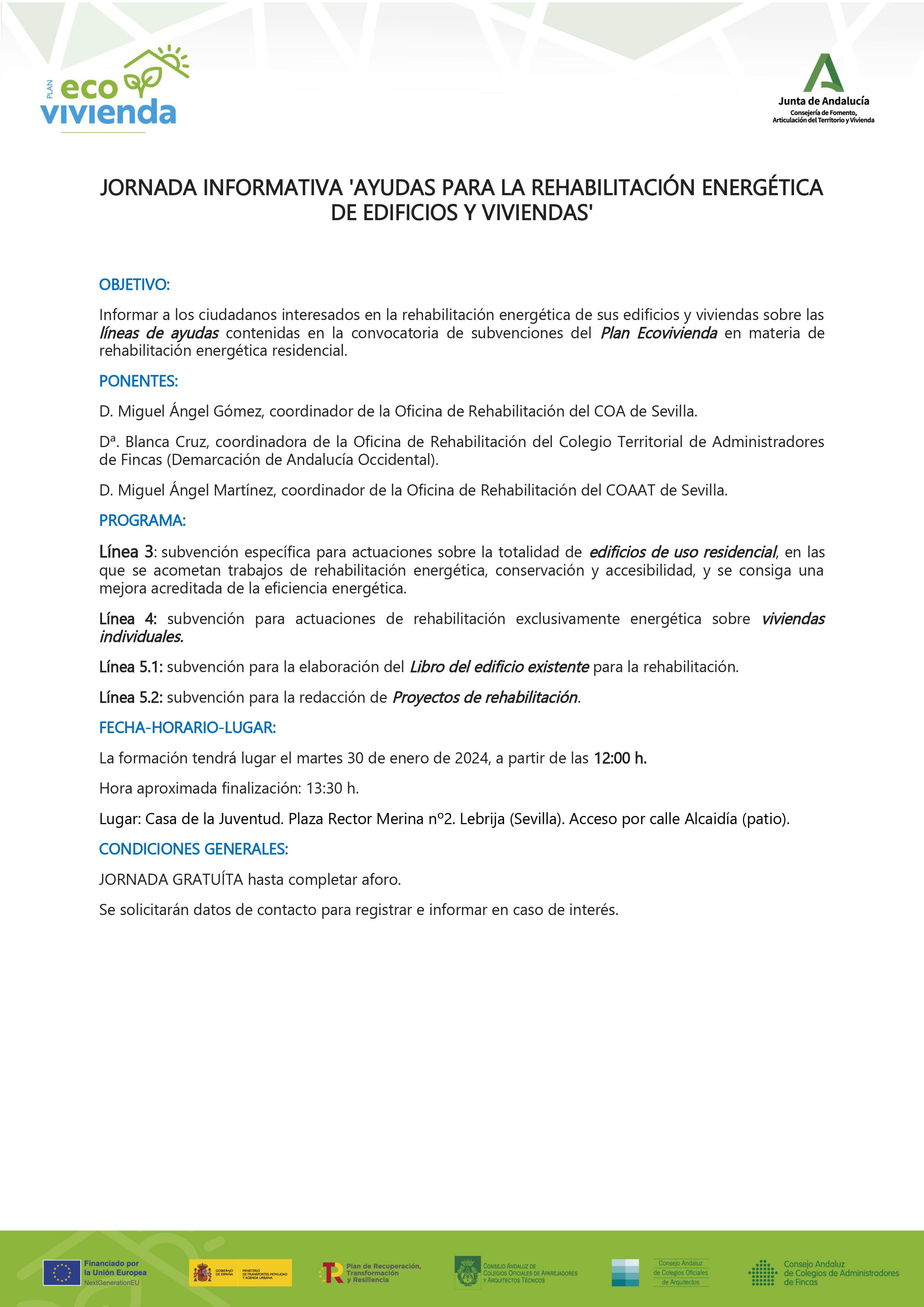 JORNADA REHABILITACIÓN COAS