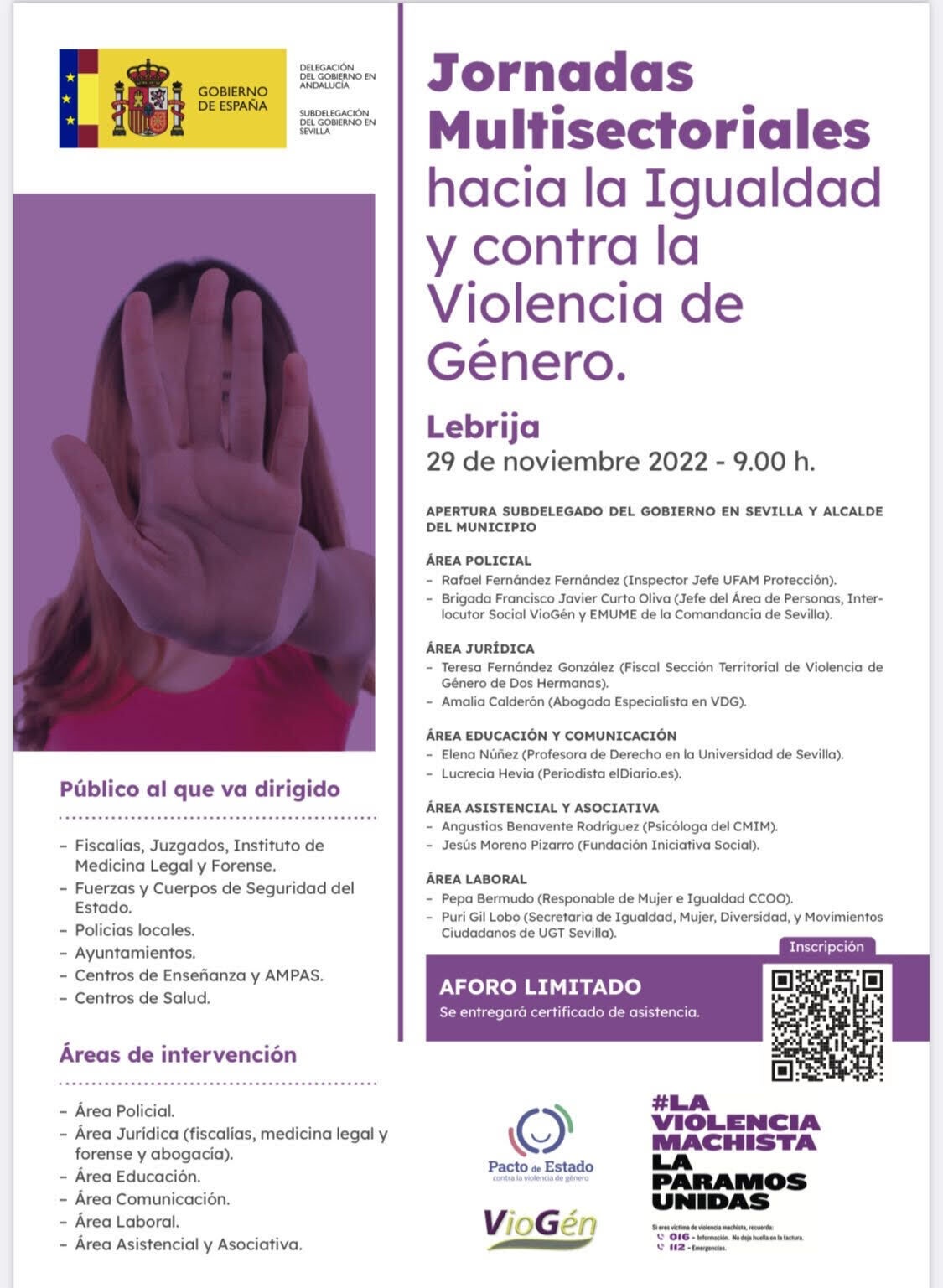 Jornadas profesionales 25N 22