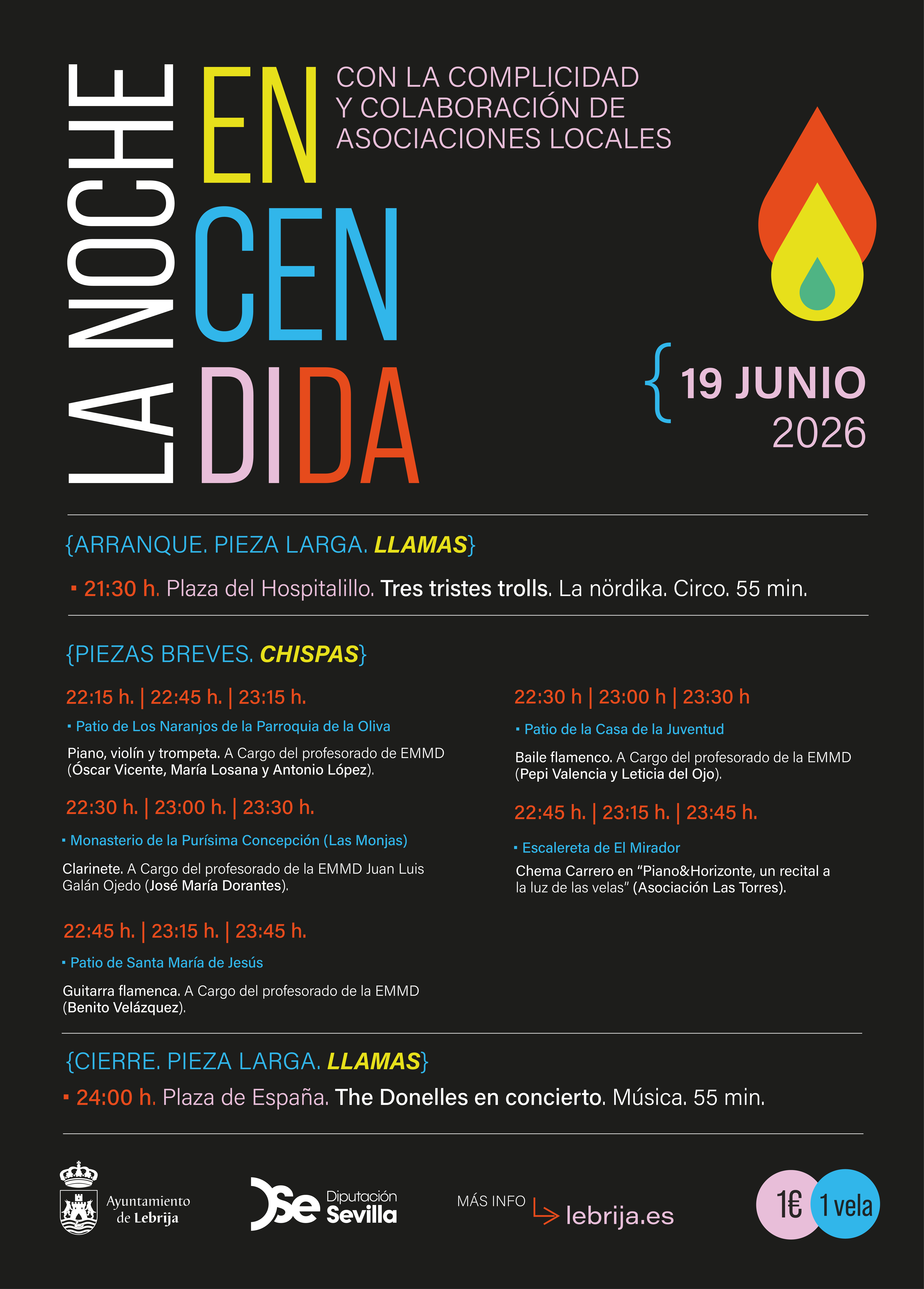 LA NOCHE ENCENDIDA PROGRAMACION 2026