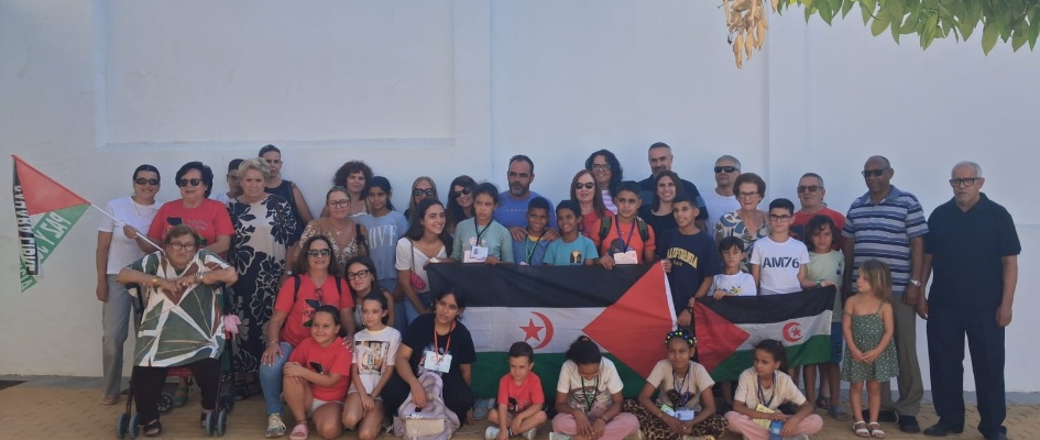 Llegada niños saharauis 2026