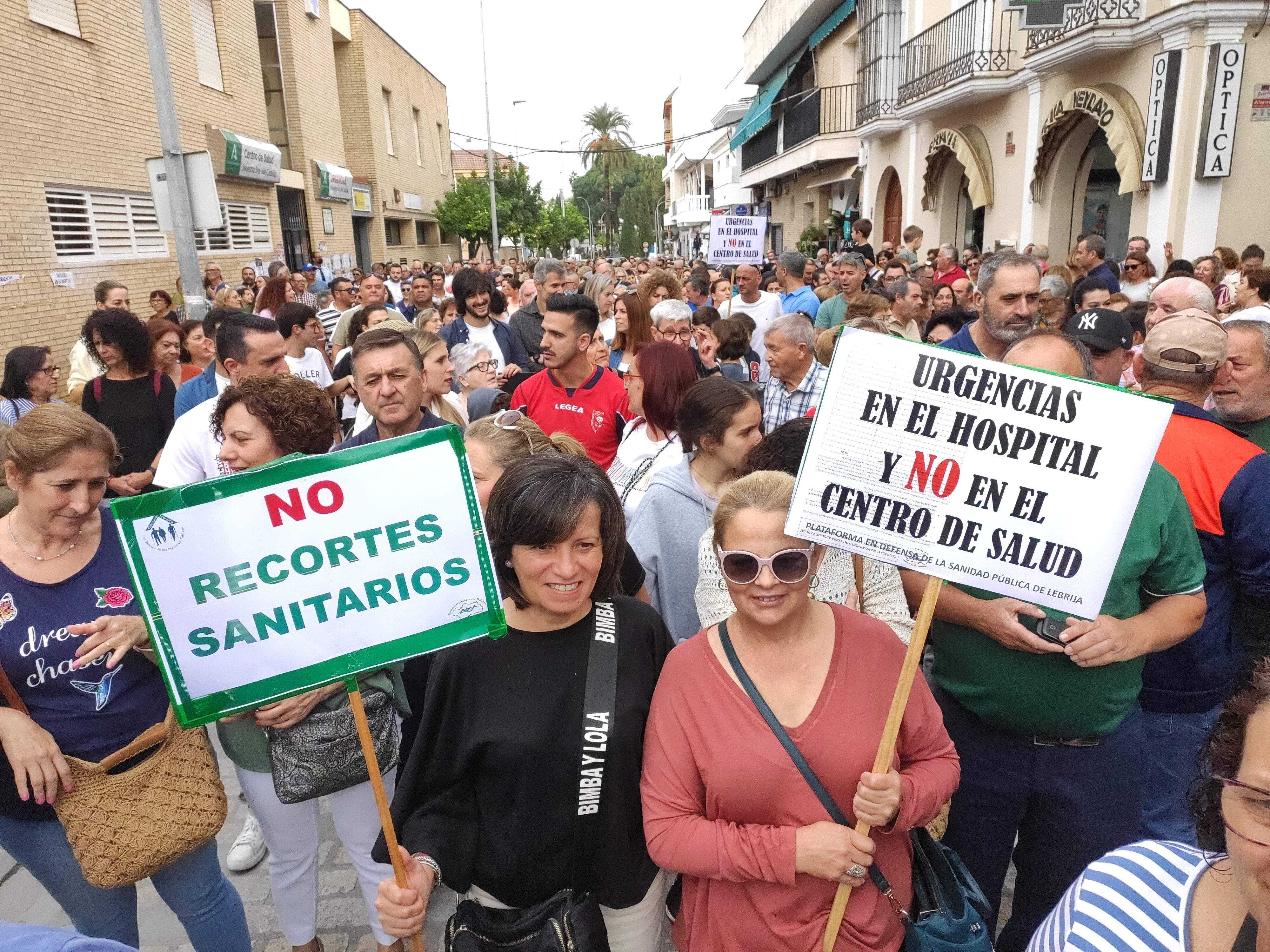 Manifestación en defensa Sercicios de Urgencias de Calidad 6