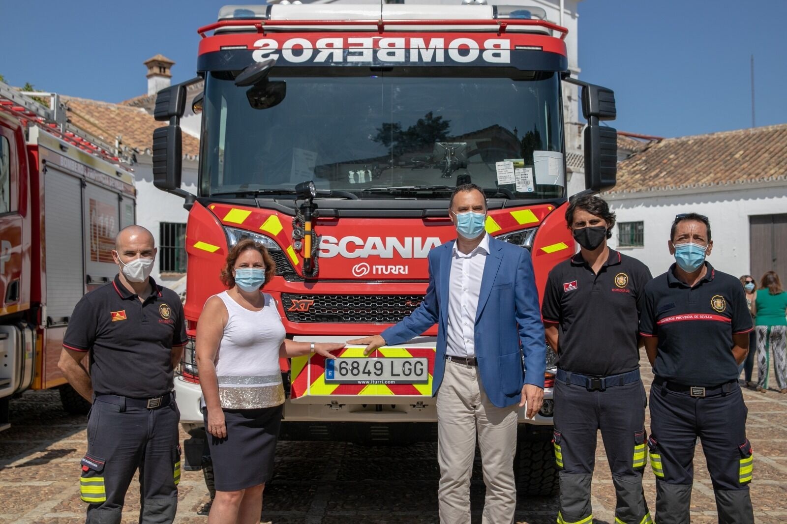 Nuevo Camión Parque Bombero Lebrija - agosto 2020 (1)