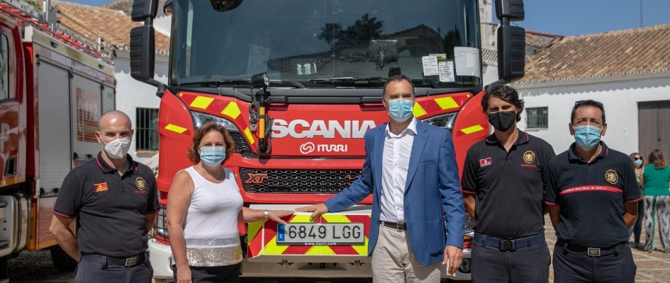 Nuevo Camión Parque Bombero Lebrija - agosto 2020 (1)