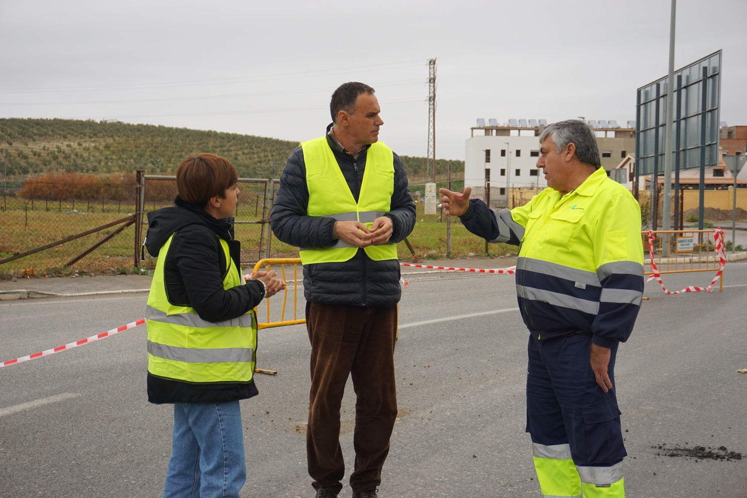 Obras mejora rotonda Ciudad de Lebrija  (7)