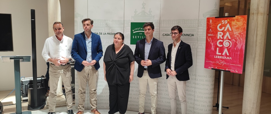 Presentación Caracolá Lebrijana 2024 - Casa Provincia portada