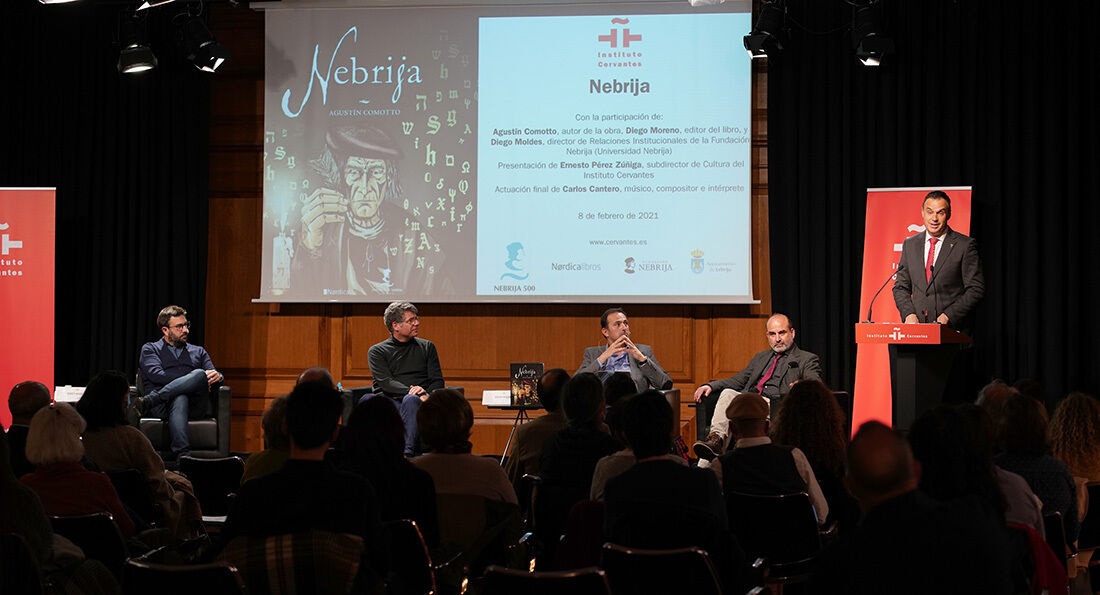 Presentación comic Elio Antonio de Nebrija (1)