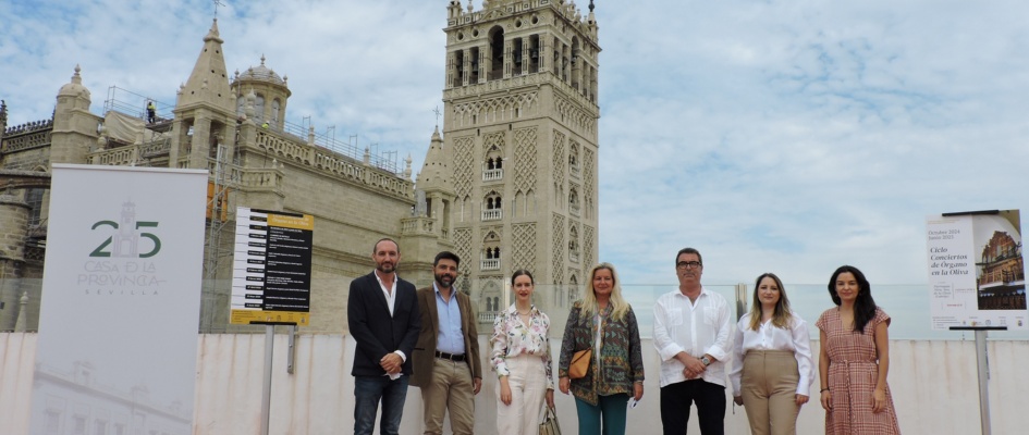 Presentado el ciclo de concierto Ciclo de Conciertos de Órgano de la Parroquia de la Oliva en la Casa de la Provincia (11)