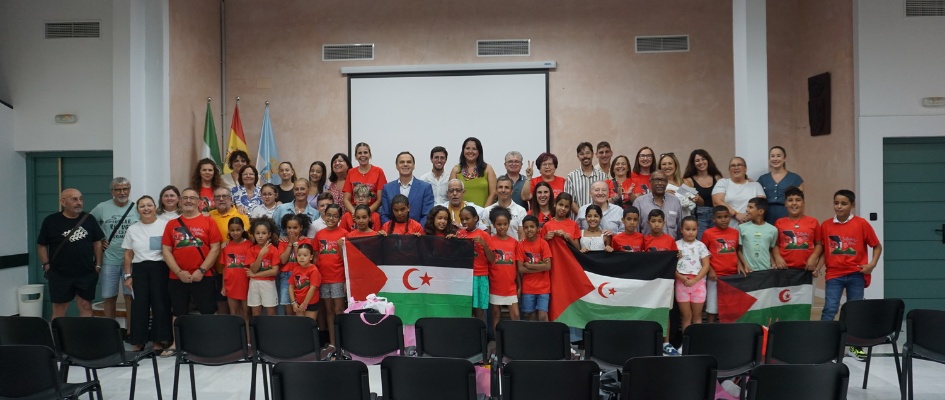 Recepción niños y niñas saharauis Vacaciones en Paz 2025 (43)