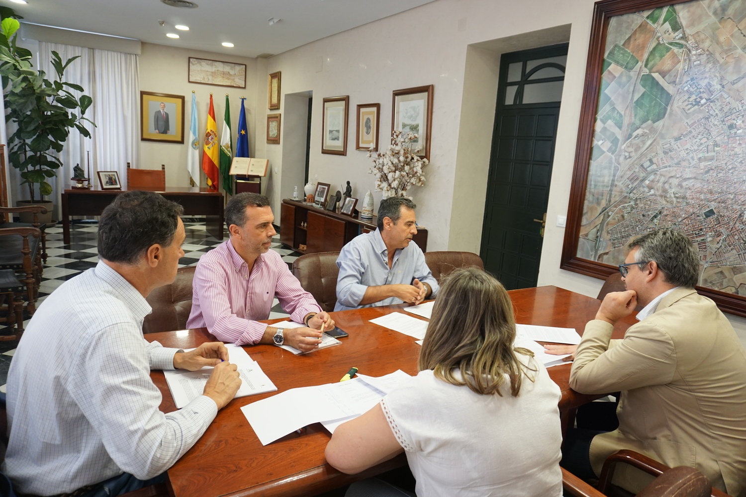 Reunión con el Delegado de Justicia JA (1)