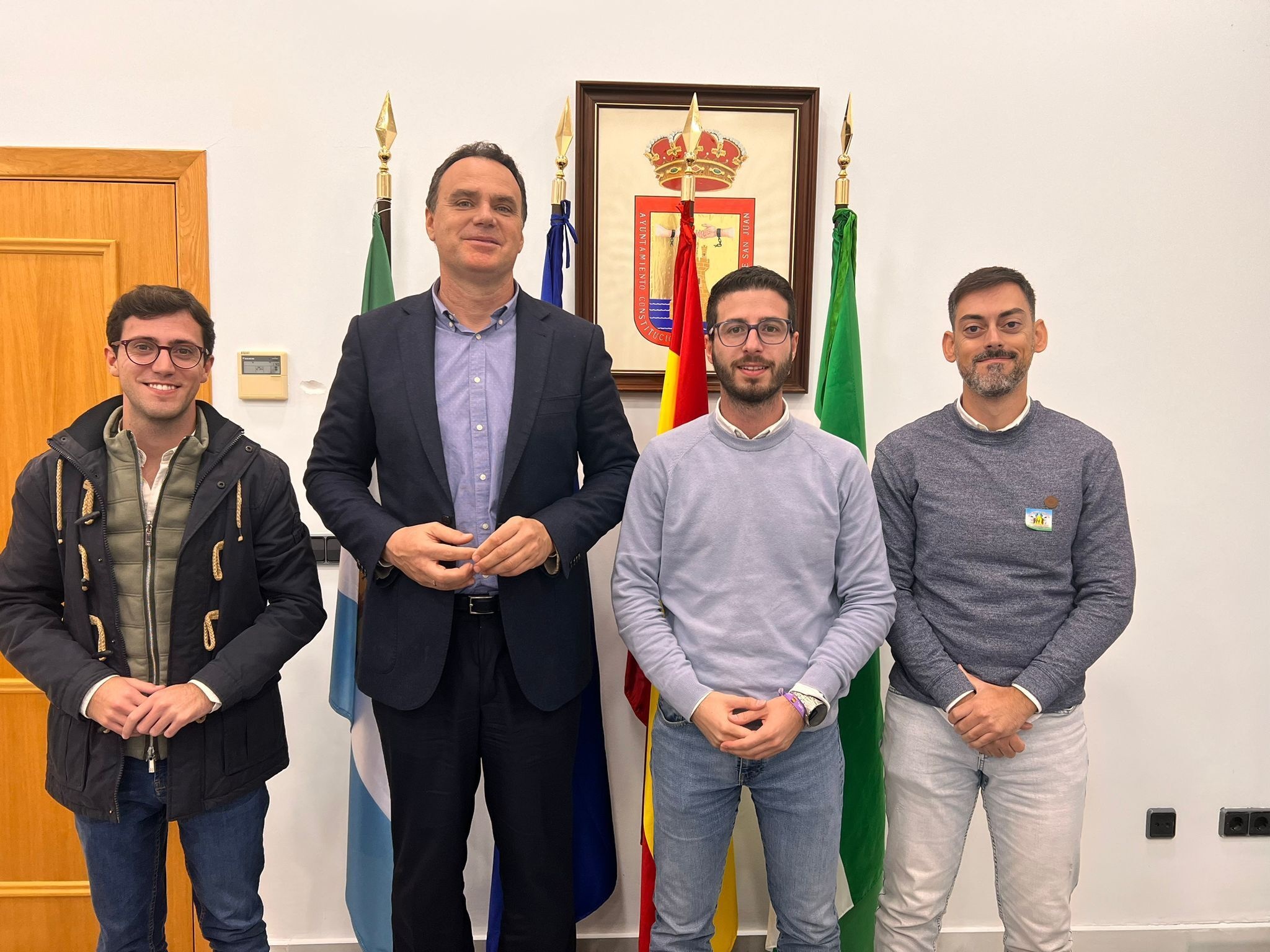 Reunión entre los alcalde de Lebrija y Las Cabezas (1)