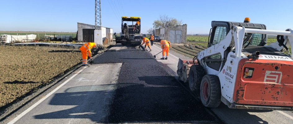 Trabajos reparación del firme Camino Las Marismas (11)