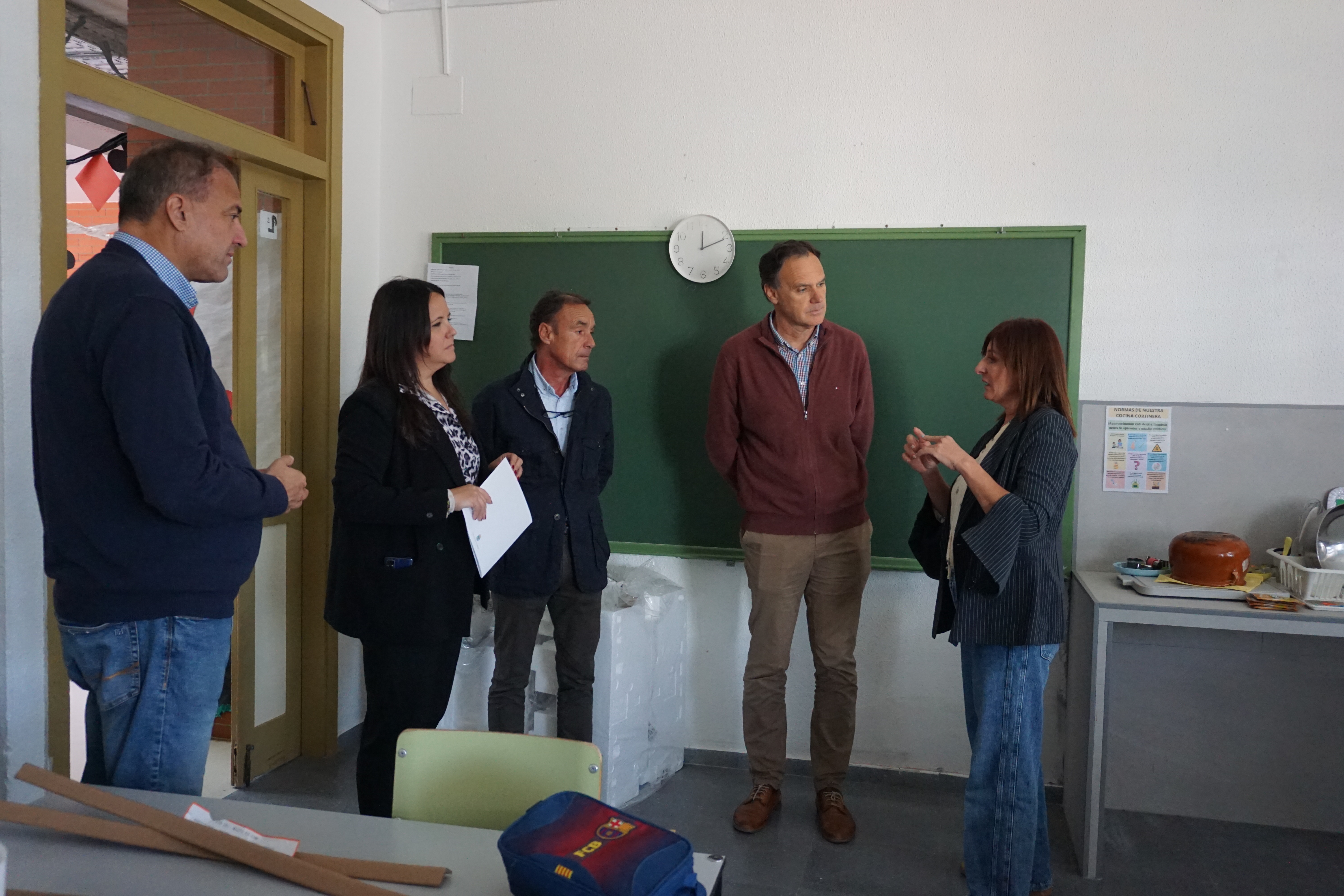 Visita actuaciones CEIP José Cortines Pacheco (1)
