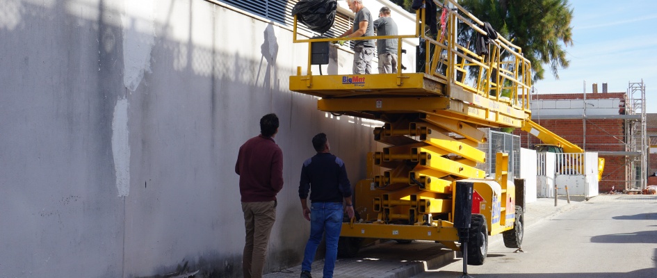 Visita actuaciones CEIP José Cortines Pacheco (2)