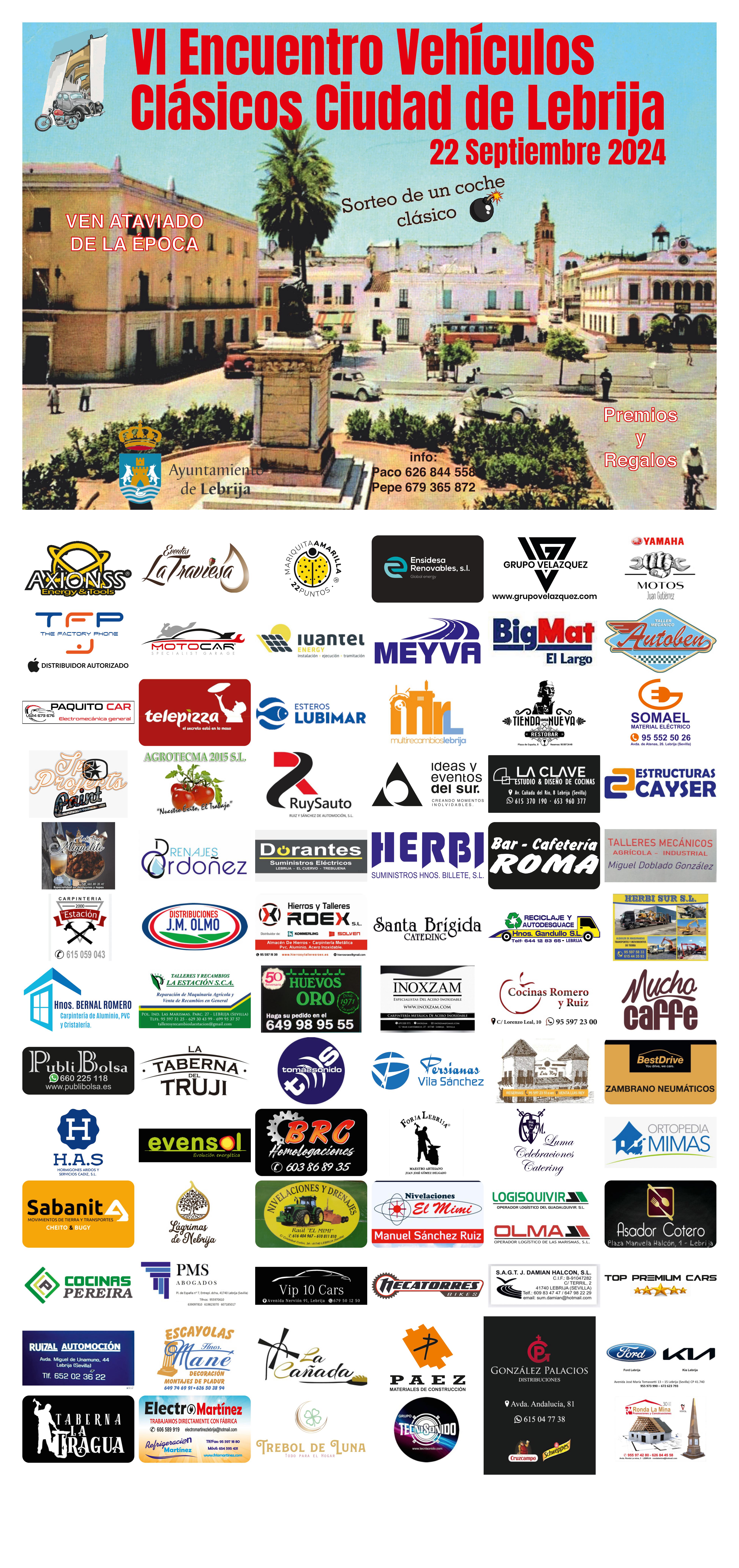 cartel VI ENCUENTRO CLASICOS